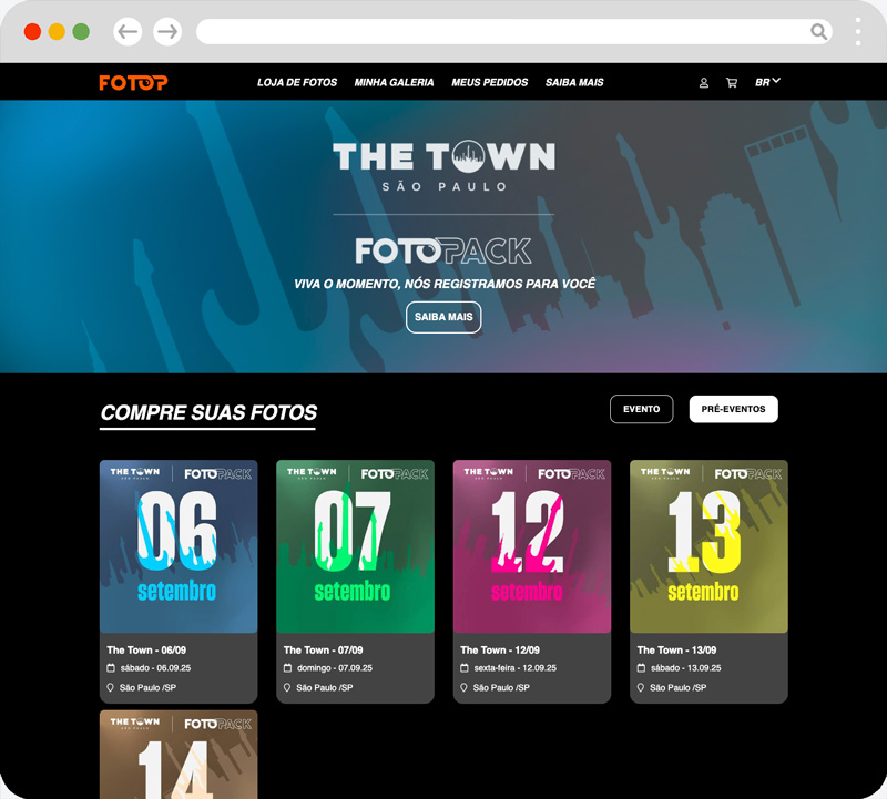 Loja Oficial FOTOP - The Town